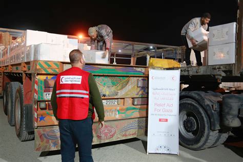 qatar humanitarian aid gaza
